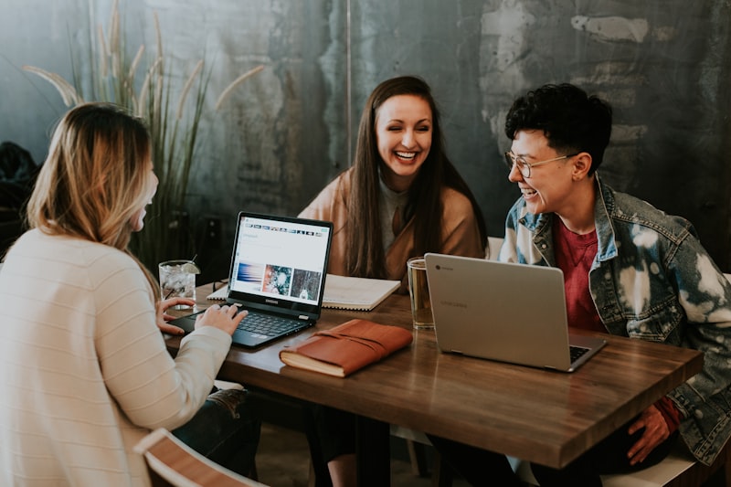 Group of people learning together